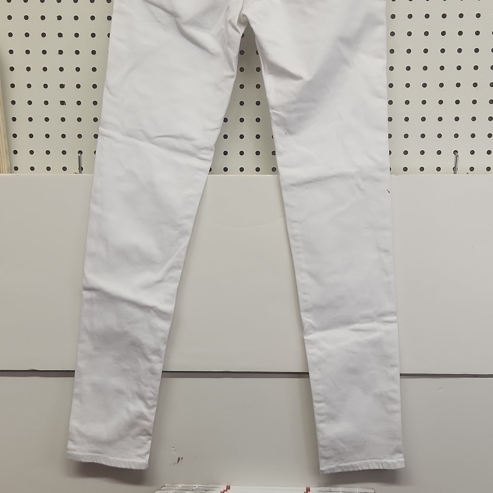 Dear John women's size 26 white skinny pants EUC - Picture 5 of 6